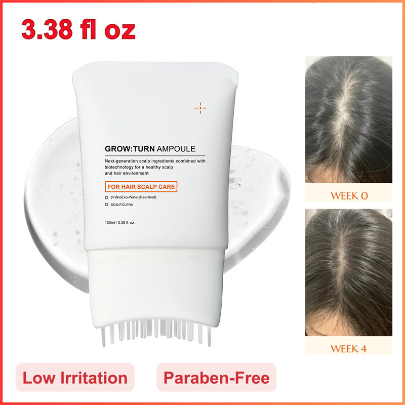 FollicFlow Hair Growth Serum & Scalp Massage Brush
