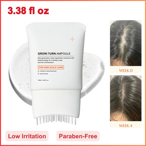 FollicFlow Hair Growth Serum & Scalp Massage Brush